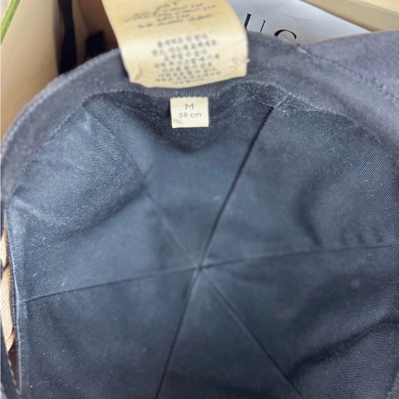 GUCCI ORIGINAL GG CANVAS BASEBALL HAT WITH WEB MEN’S Medium - Picture 9 of 10